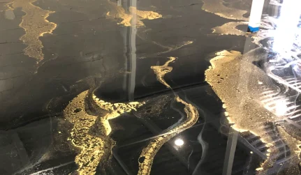 Metallic Marbled Epoxy Floors